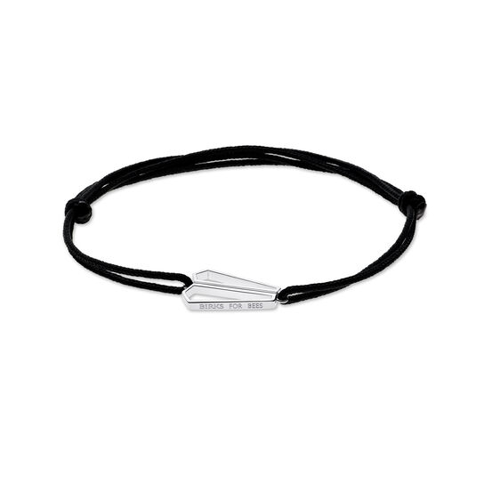 Birks Beekeeper Sterling Silver Charity Cord Bracelet image number 0